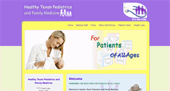 Desktop Screenshot of healthytexan.net